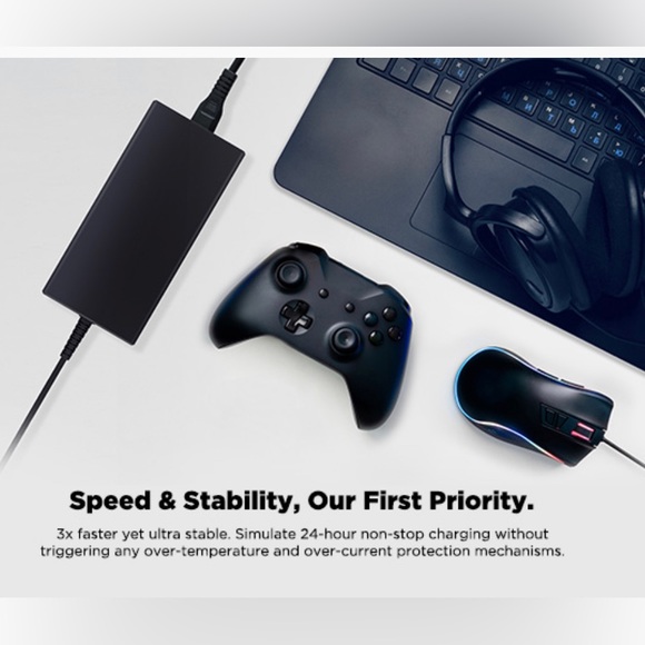 Innergie 180W 180G Gaming Laptop Charger Power Adapter 1.8m Built-in Cable - Picture 8 of 10